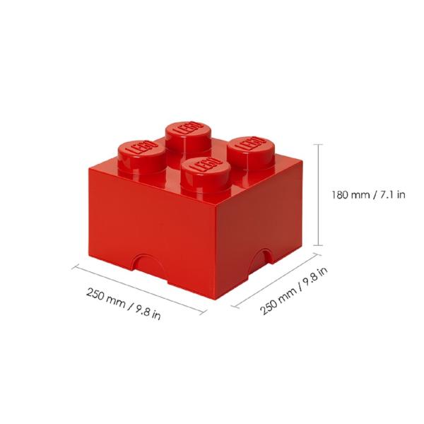 LEGO úložné boxy Multi-Pack 4 ks – classic