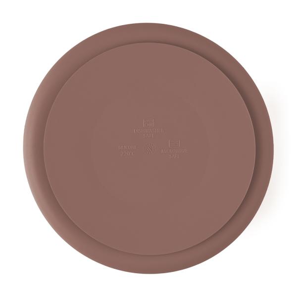 PETITE&MARS Talířek silikonový dělicí kulatý Take&Match Velvet Latte 6m+ (obrázek 6)