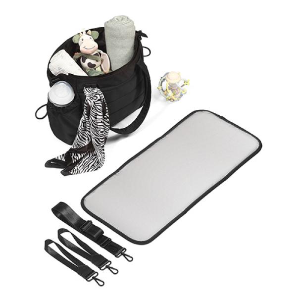 BABYONO Taška přebalovací Cami black (obrázek 2)
