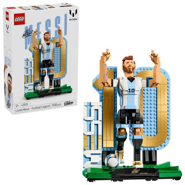 LEGO® Editions 43015 Lionel Messi – Fotbalová legenda