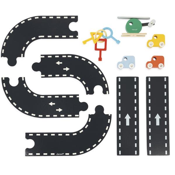 Janod Dřevěná garáž Bolid (obrázek 5)