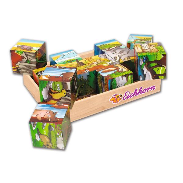 Dřevěné obrázkové kostky (obrázek 4)