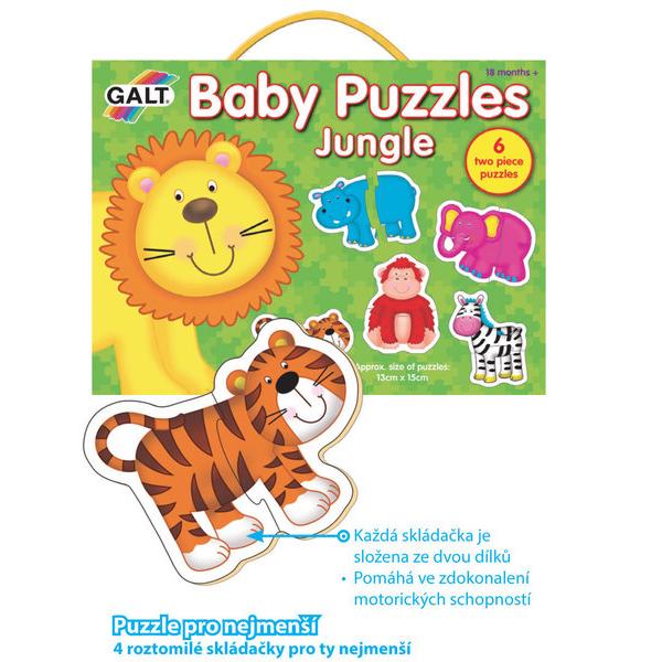 Puzzle pro nejmenší – zvířátka v džungli 2.