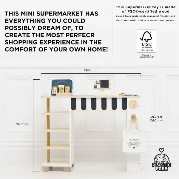 Le Toy Van Prodejní stánek s pokladnou a příslušenstvím