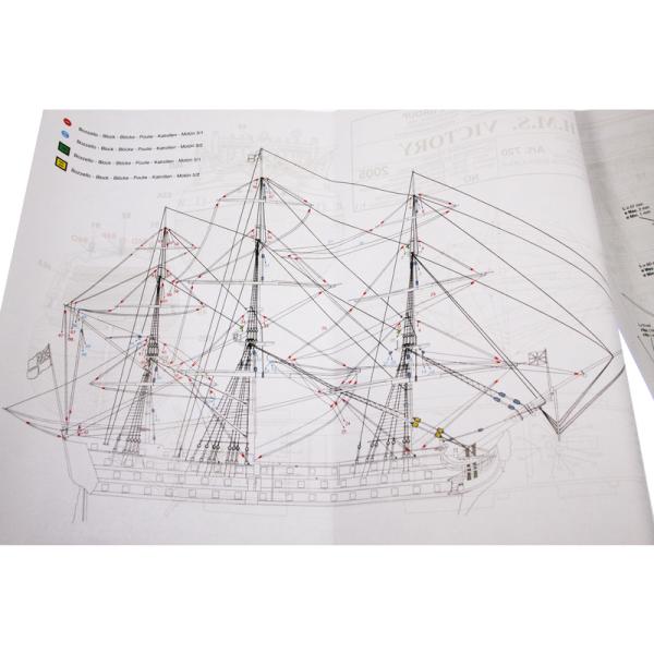 Mantua Model HMS Victory 1:200 kit (obrázek 10)