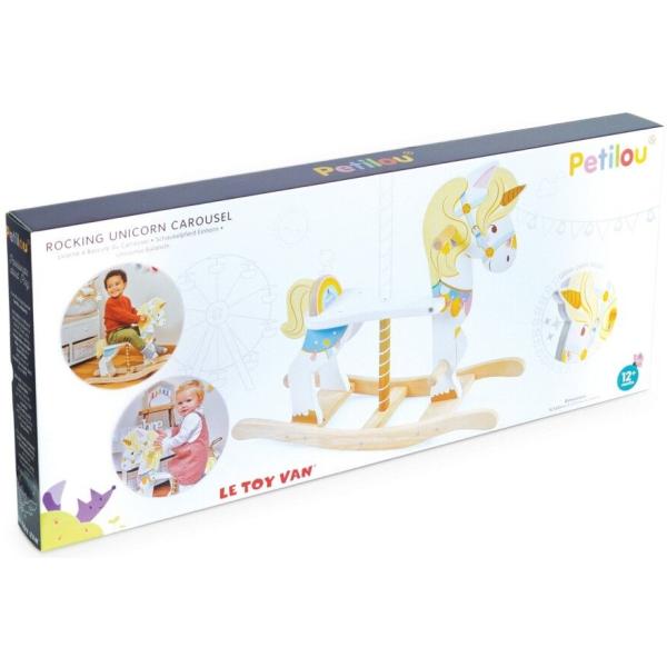 Le Toy Van Petilou Dřevěný houpací jednorožec (obrázek 8)