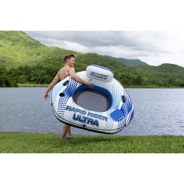 Bestway 43726 Nafukovací plavecký kruh 165cm, modrý (obrázek 7)