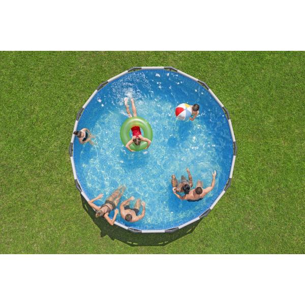 Bestway 5612X Bazén Steel Pro MAX s kovovou konstrukcí 427 cm x 122 cm s příslušenstvím (obrázek 6)