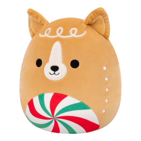 Squishmallows Perníkový corgi Louis, 13 cm