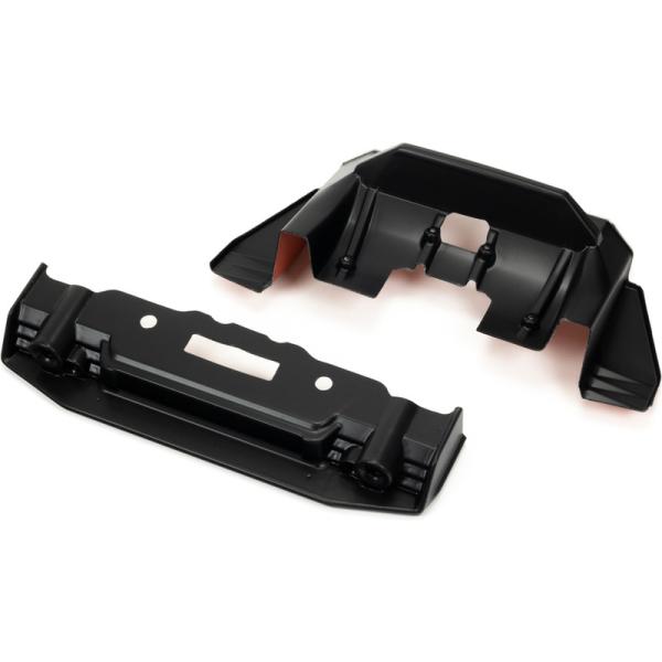 Arrma splitter, difúzor čierny/oranžový: Felony 6S BLX