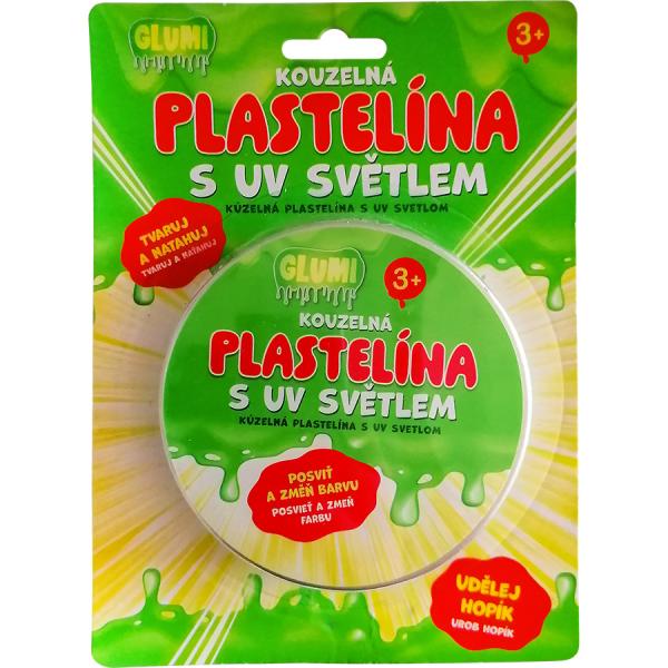 Glumi Magická plastelína s UV svetlom