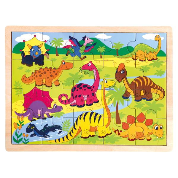 Bino Puzzle, Dinosauři