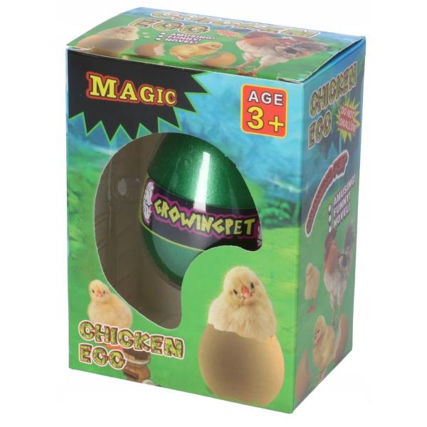 Vajíčko rastúce kuriatko 6 cm