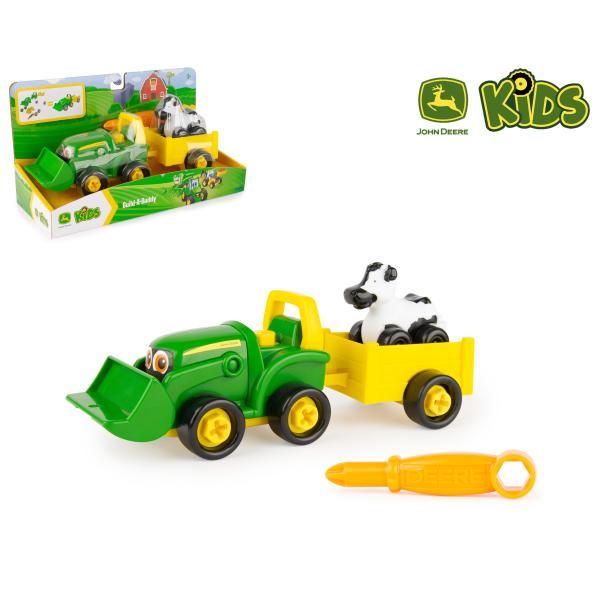 JD Kids John Deere Skrutkovací kamarát - traktor Bonnie 27 cm