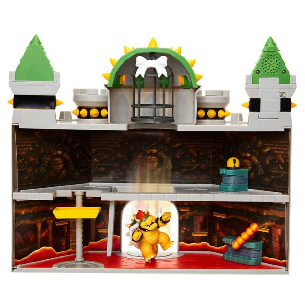 Nintendo Hrací sada Deluxe Super Mario a Bowser s hrad se zvukem (obrázek 4)
