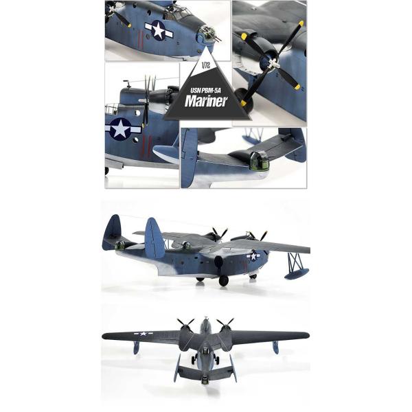 Model Kit letadlo 12586 - USN PBM-5A MARINER (1:72) (obrázek 4)