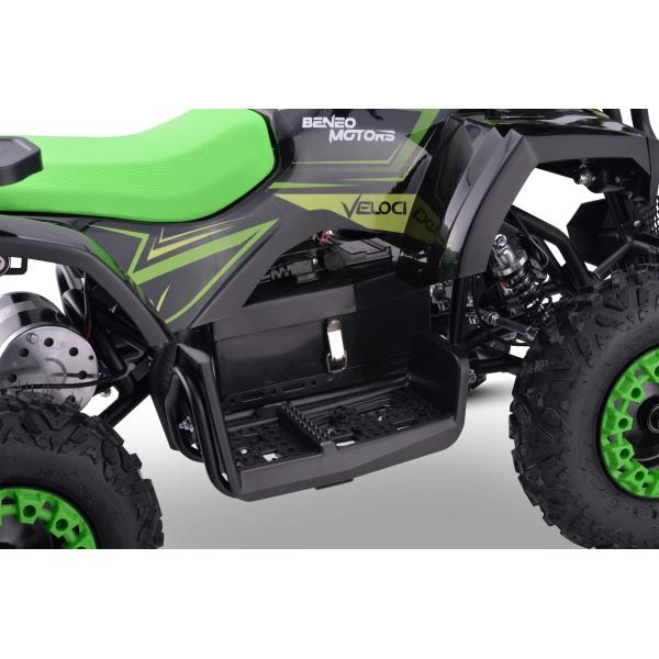 Elektrická čtyřkolka pro děti Beneo Motors Veloci zelená - 800W (obrázek 4)
