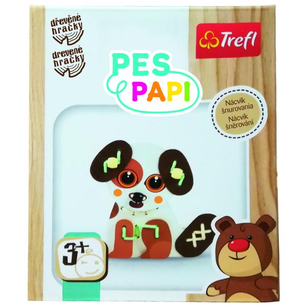 Trefl Dřevěná hračka Pes Papi