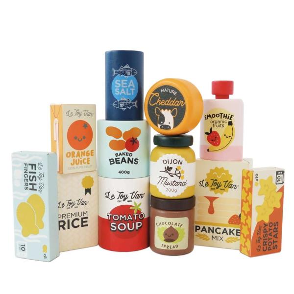 Le Toy Van  Súprava potravín 12 ks