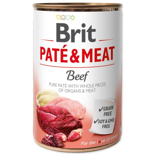 Konzerva Brit Paté & Meat hovězí 400g