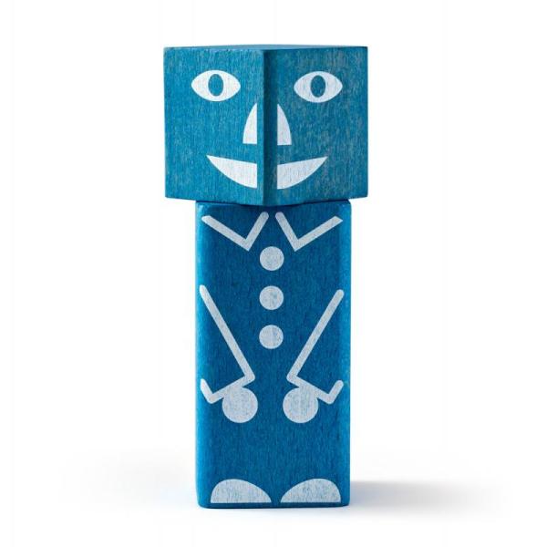 Woody Kostky barevné s potiskem 26 ks - 3,3 cm (obrázek 3)