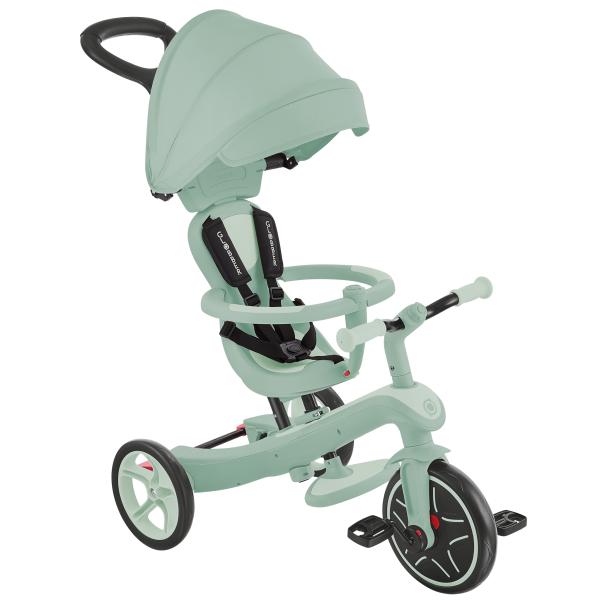 Globber tříkolka Explorer Trike 4in1 Ecologic Pistachio (obrázek 7)