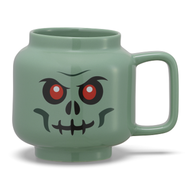 Tazza in ceramica LEGO da 530 ml - scheletro verde