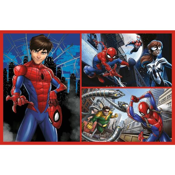 Trefl Puzzle 2x70 Spiderman / Pavoučí příběhy (obrázek 3)
