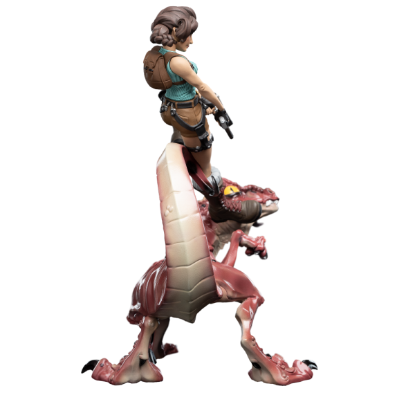 Weta Workshop Tomb Raider - Lara Croft & Raptor Figure Mini Epics (obrázek 5)