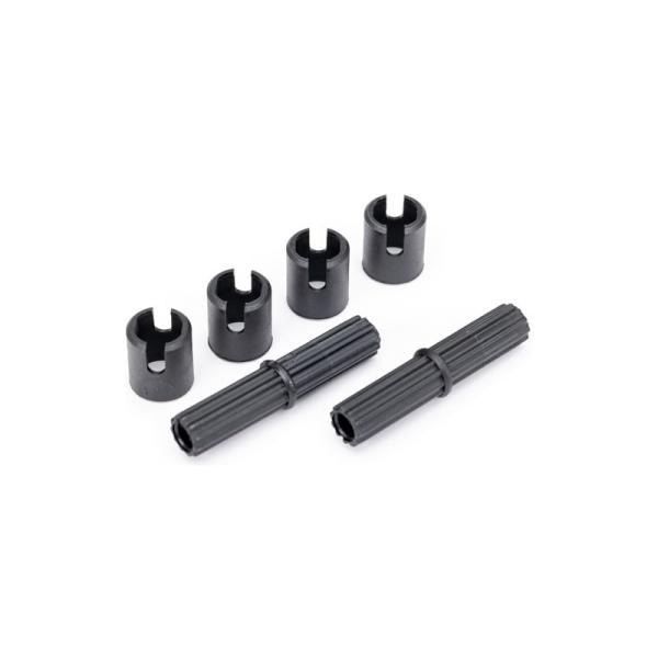 Traxxas hriadele centrálne s vonkajším ozubením (2)