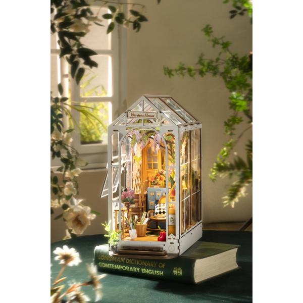 RoboTime 3D puzzle Zastávka Zahradní domek (dřevěný) (obrázek 4)