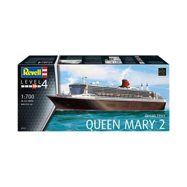 Plastic ModelKit loď 05231 – Queen Mary 2 (1:700)