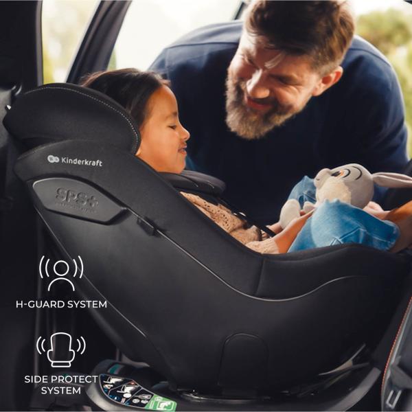 KINDERKRAFT Autosedačka I-Guard Pro I-size (61–105 cm) Béžová (obrázek 5)