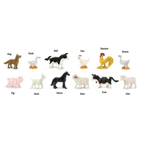 Safari® Toob Zvířata z farmy 12 figurek (obrázek 4)