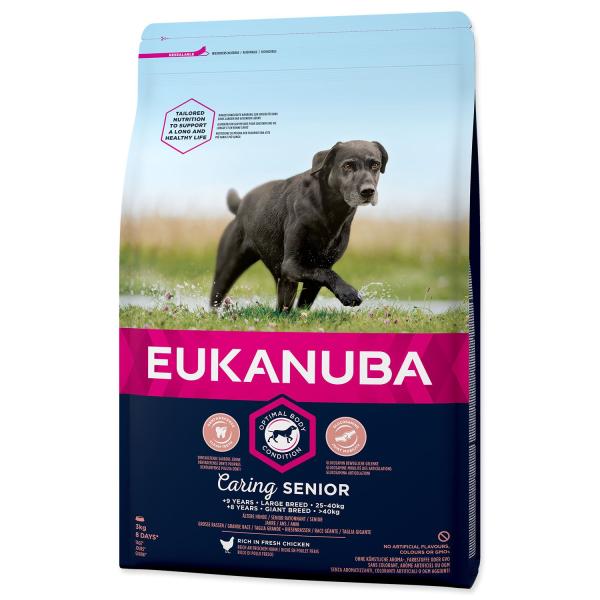 EUK DOG SENIOR LARGE CHICKEN 3KG