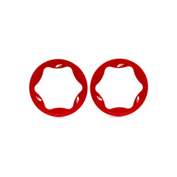 Traxxas Beadlock anello 4.3" rosso (2)