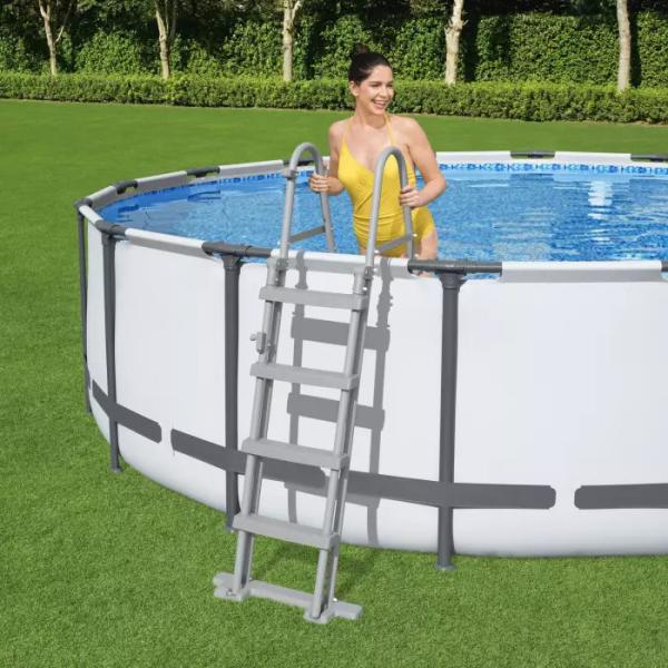 Bestway Bezpečnostní žebřík Flowclear 1.22m (obrázek 6)