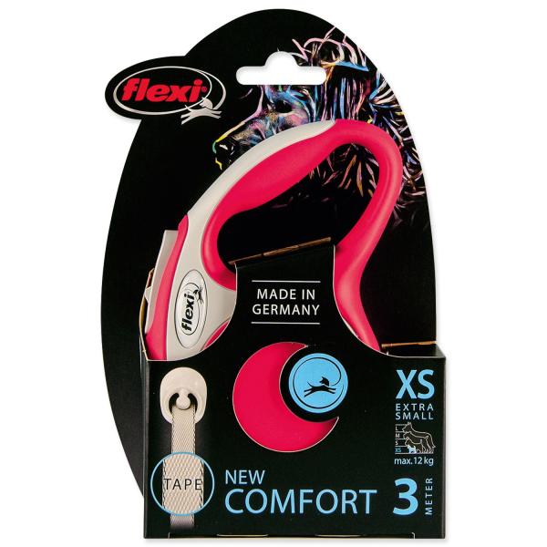 Vodítko Flexi New Comfort páska XS červené 3m