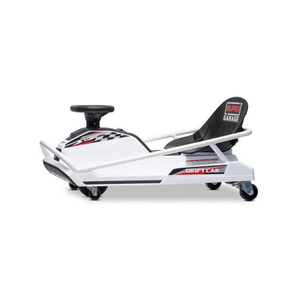 Beneo Motors driftovací Motokára 24V, bílá, 300W Bezkartáčový Motor, Lithiová baterie, Dr (obrázek 6)