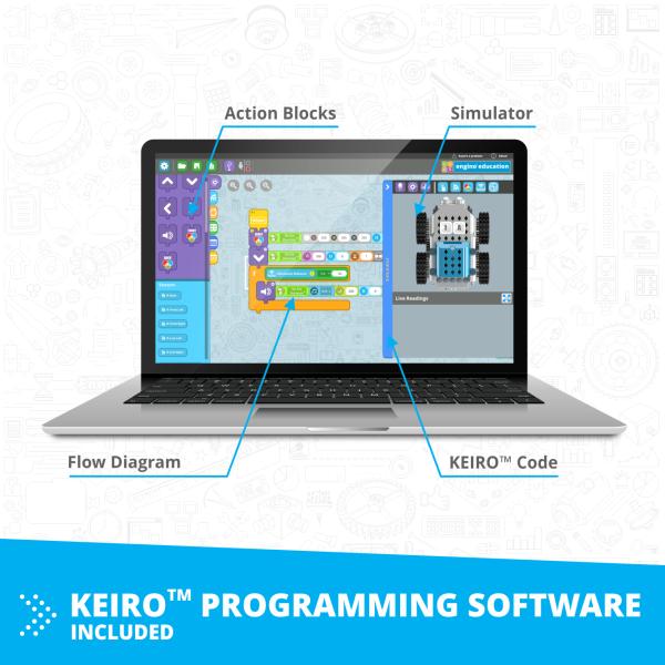 Engino INVENTOR ROBOTIZED "ginoBot" s 10 bonusovými modely (obrázek 5)