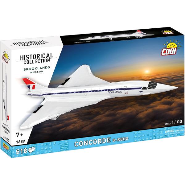 Cobi Concorde z Brooklands Museum, 1:100, 518 k