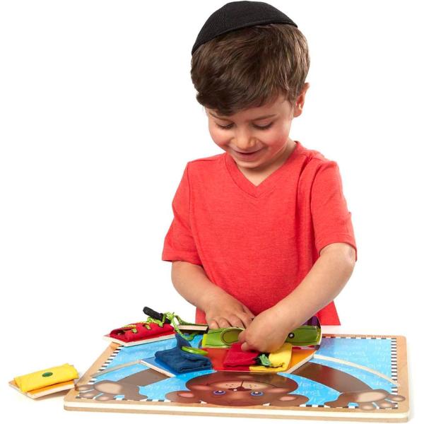 Spin Master Melissa & Doug základy učení oblékání