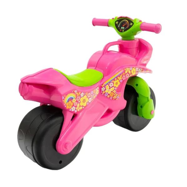 DOLONI Odrážecí motorka – růžová