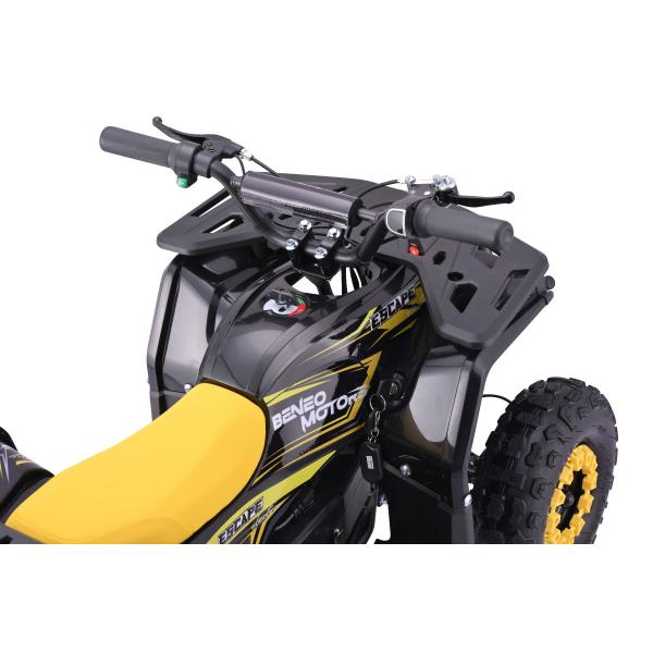 Elektrická čtyřkolka pro děti Beneo Motors ESCAPE-Electric žlutá – 800W