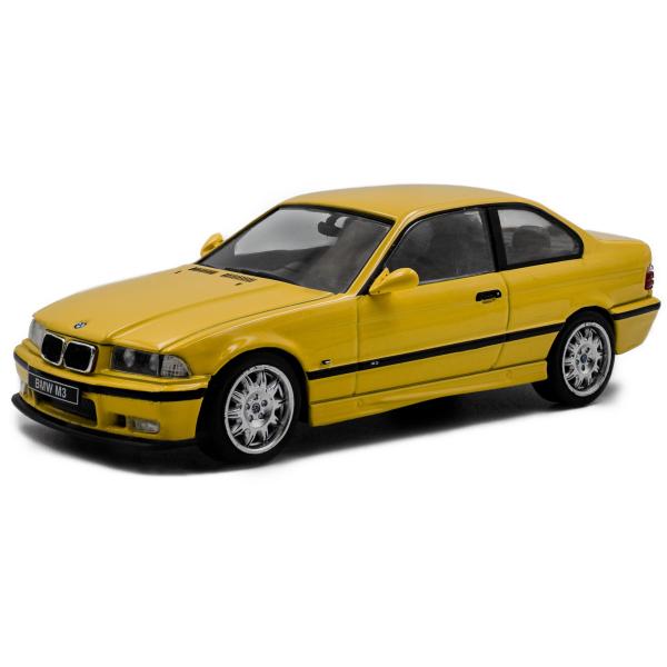 1:43 BMW E36 COUPÉ M3 YELLOW 1999 - SOLIDO - S4315