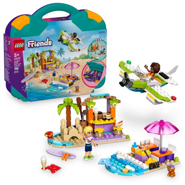 LEGO® Friends 42672 Kreativní plážový a cestovní kufr