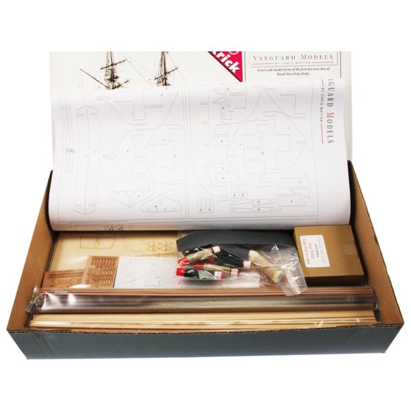 Vanguard Models HMS Flirt 1782 1:64 kit (obrázek 9)