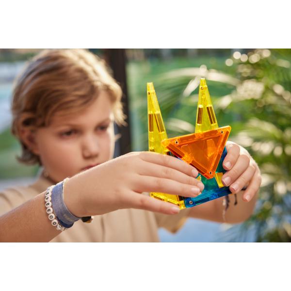 Cleverclixx Magnetická stavebnice Original Pack Intense – 60 ks (obrázek 10)