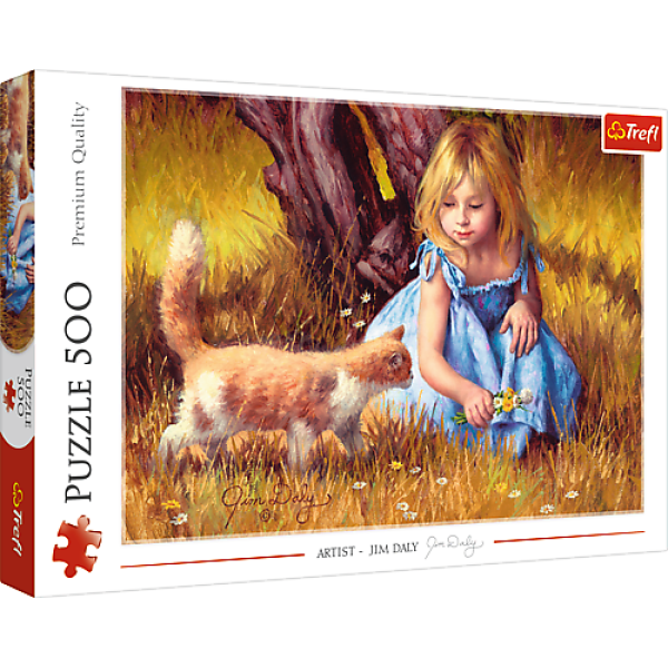 Trefl Puzzle 500 Centrum pozornosti