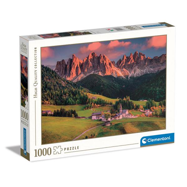 Clementoni - Puzzle 1000 Kúzelné Dolomity